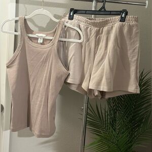 H&M 2 Piece Tank & Shorts
